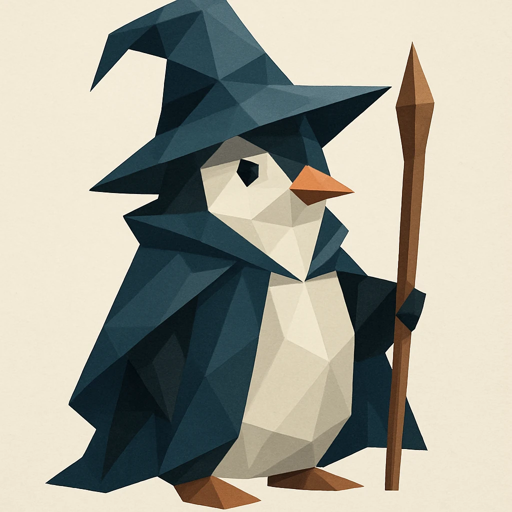 Penguin Wizard 34555132231232131213 emoji