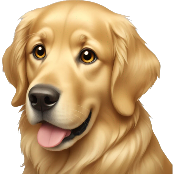 Golden retriever  emoji