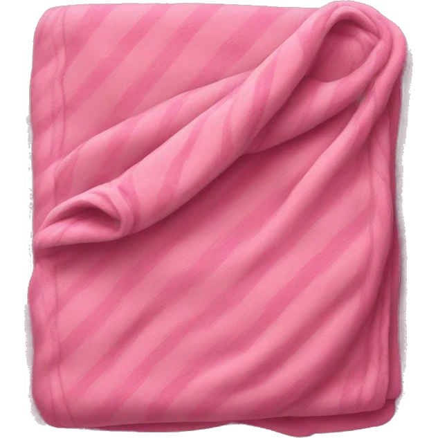 pink folded up blanket  emoji