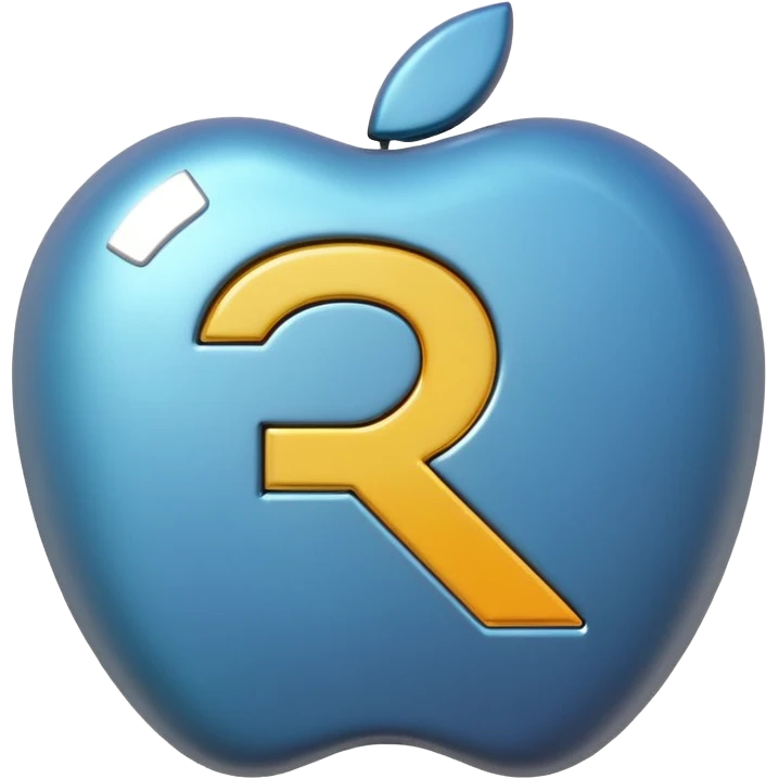  Russian ruble symbol (₽), centered, 3D emoji design, smooth rounded shapes, glossy finish, soft highlights and shadows, modern minimal look, neutral metallic silver or light gray color, no text, no background, transparent background, high detail, clean edges, Apple-style emoji aesthetics emoji