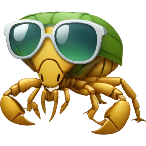 Scorpion ready for summer emoji