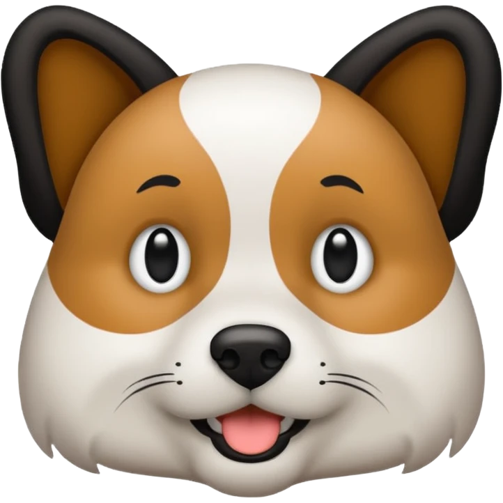 the text "ANJING" emoji