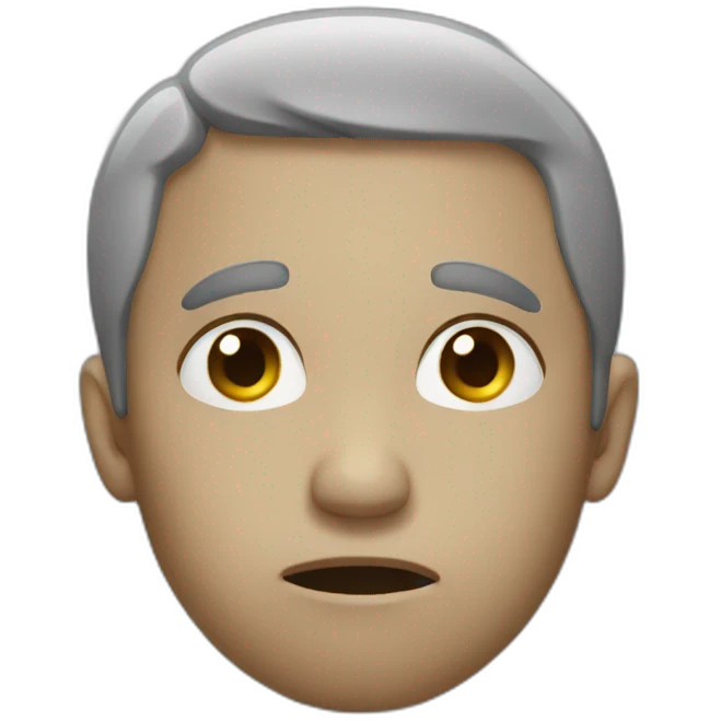 Triste emoji