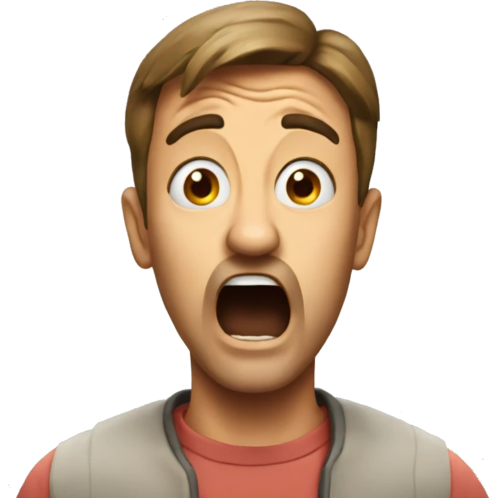 Shocked emoji