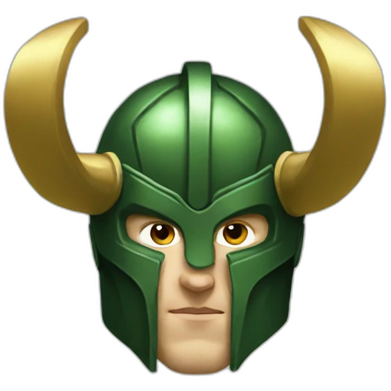 loki helmet dots emoji