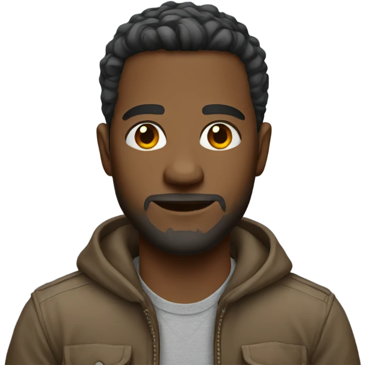 casual style male portrait emoji