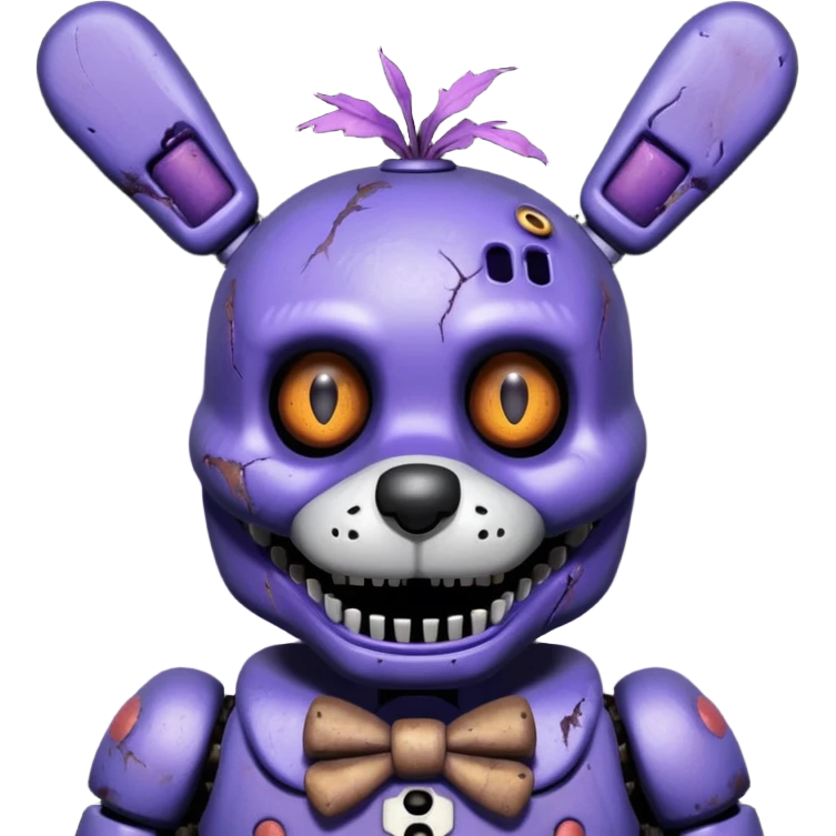 Withered Bonnie from fnaf emoji
