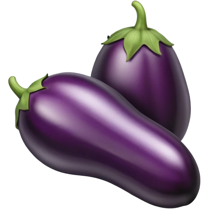 Aubergine that is Black instead of Purple emoji