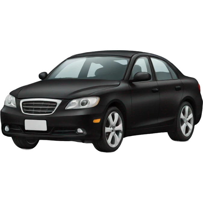 Black car emoji