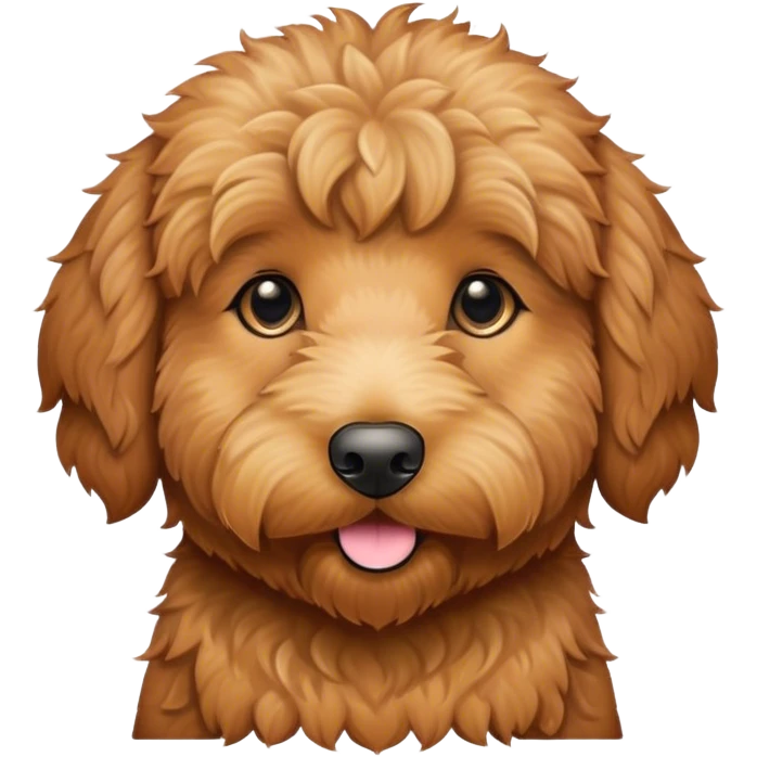 Golden doodle  emoji