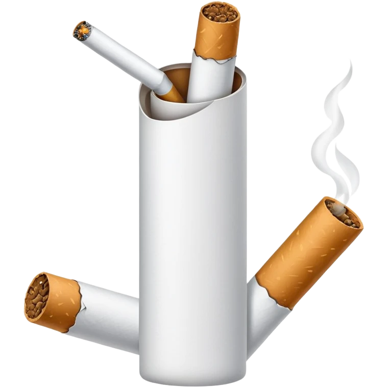 white cigarette emoji