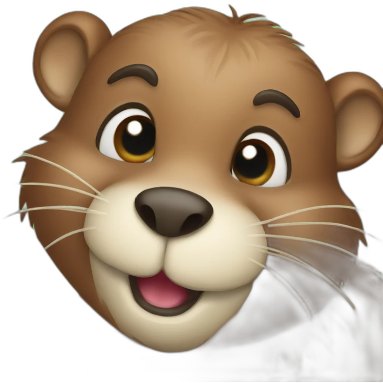 cute beaver emoji