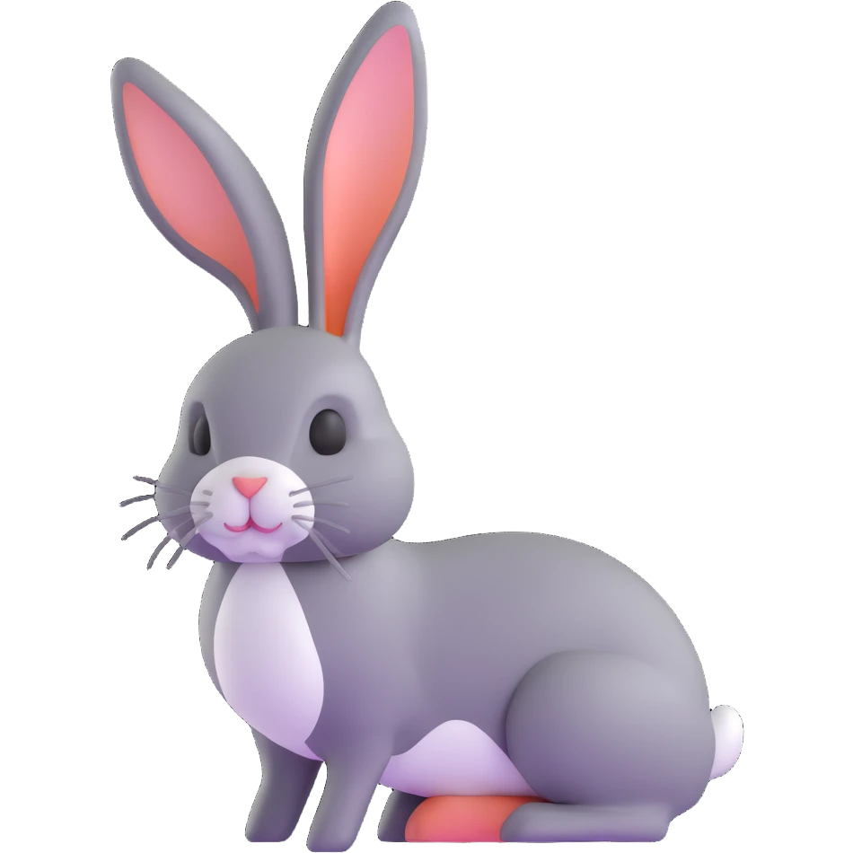 normal rabbit emoji
