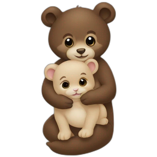 écureuil et bébé emoji