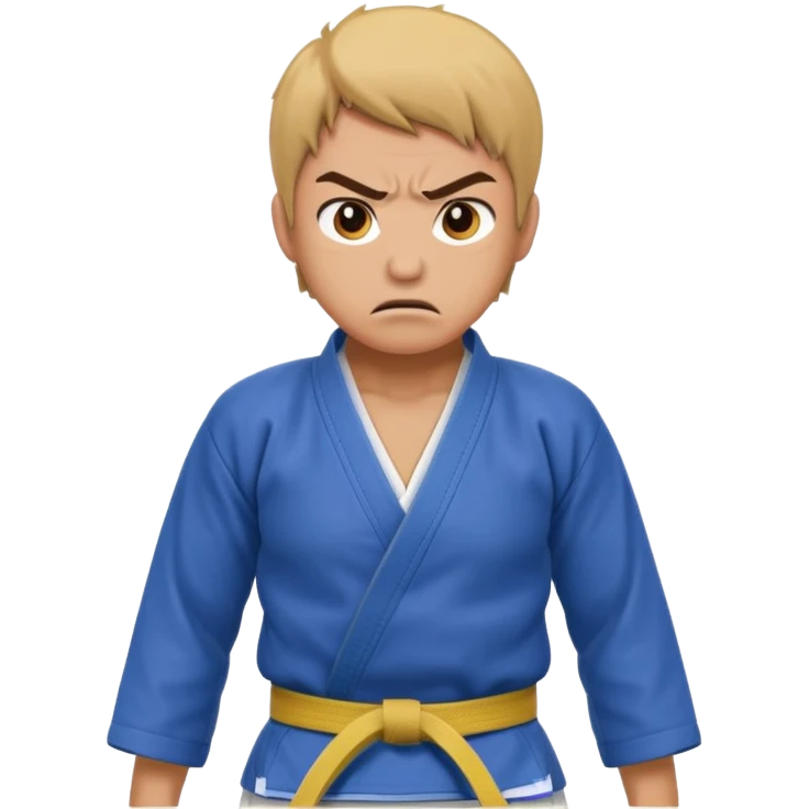 angry judo emoji