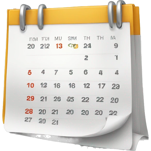 calender emoji
