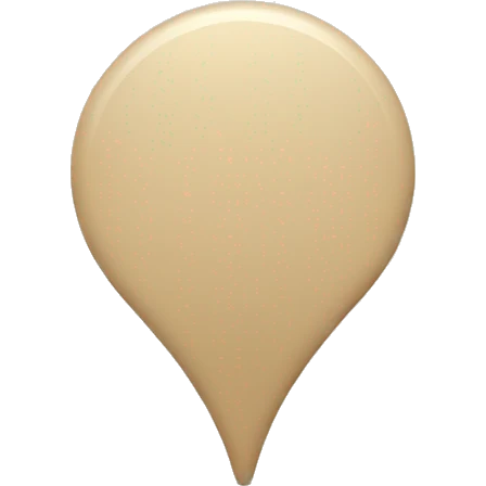 beige location pin emoji