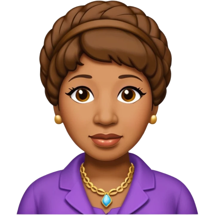Aretha Franklin emoji