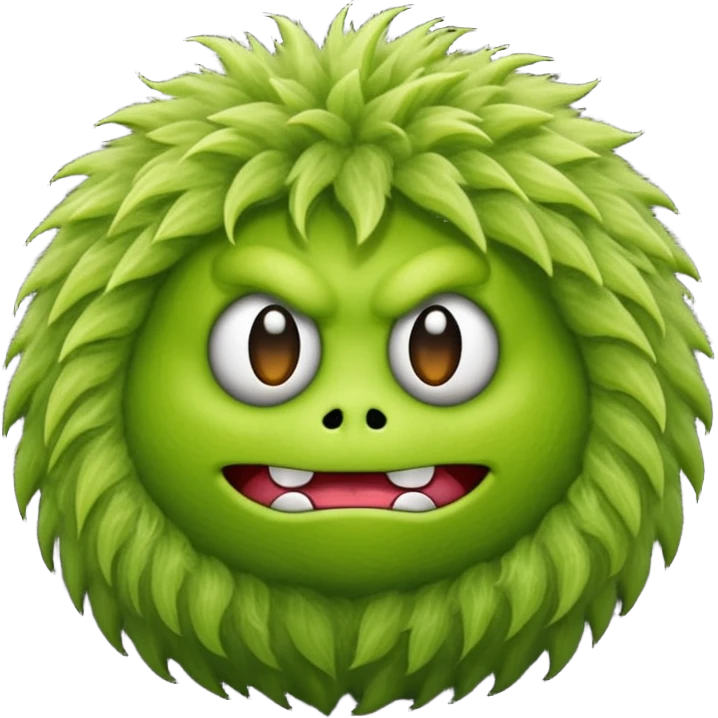 wool monster face body emoji