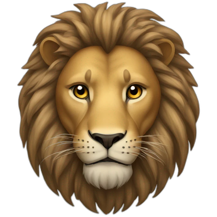 strong lion emoji