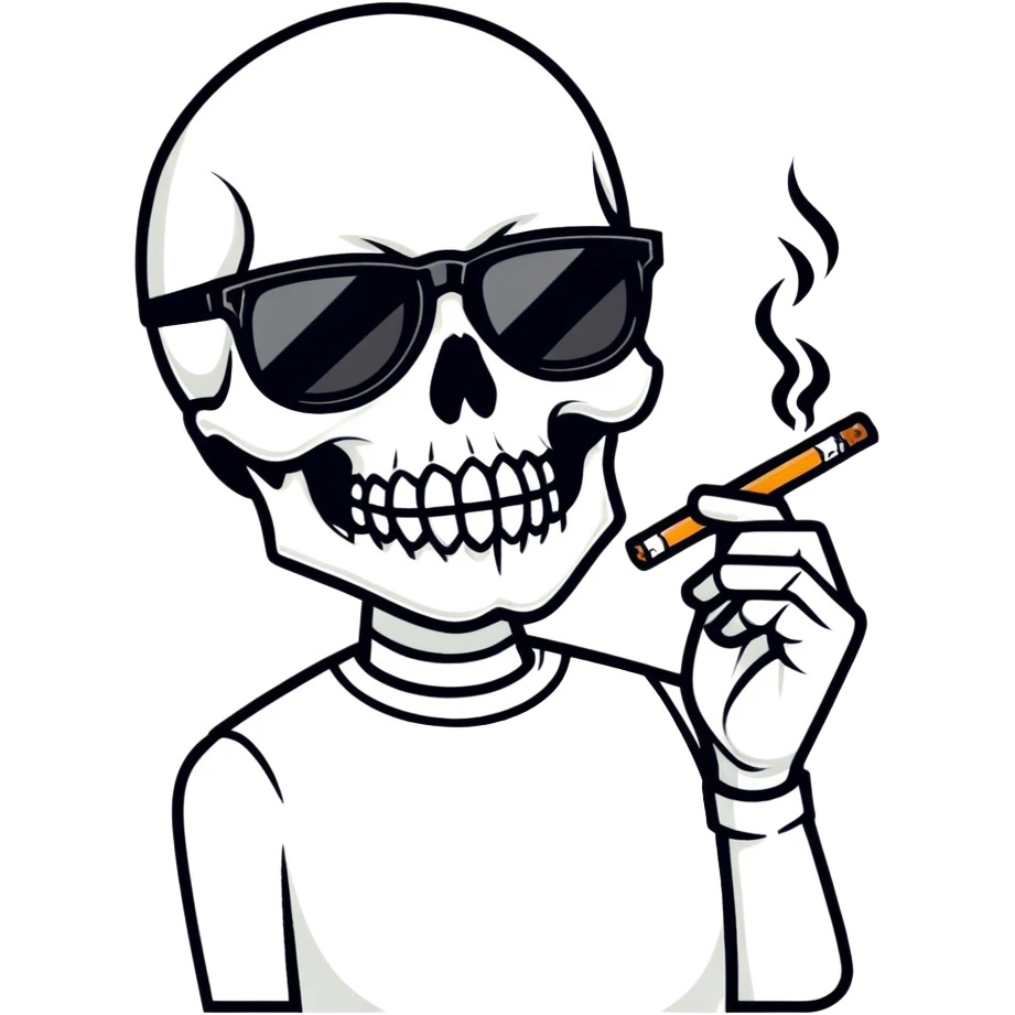 😎💀🚬 emoji