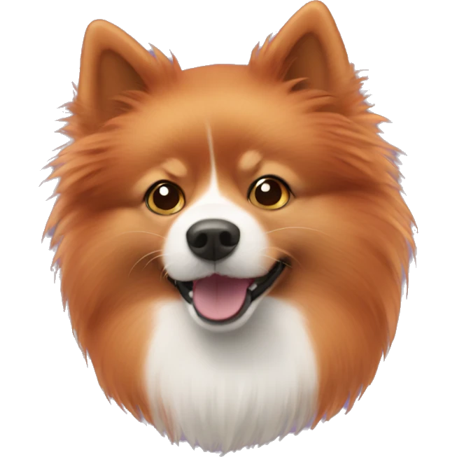 red hair spitz emoji