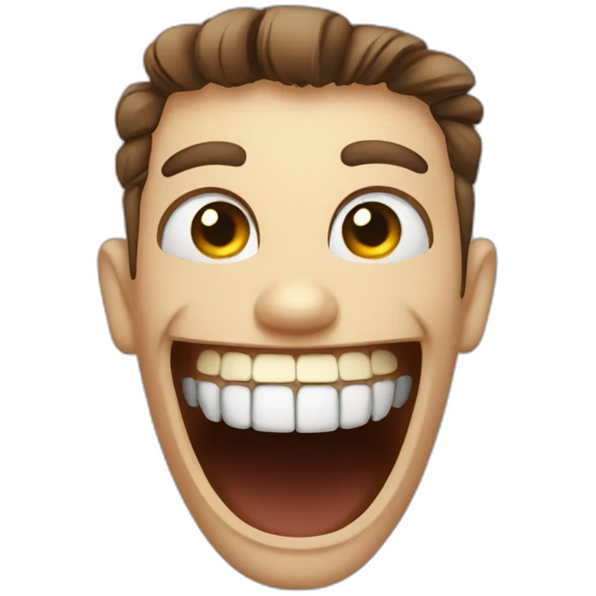 Braces Grin emoji