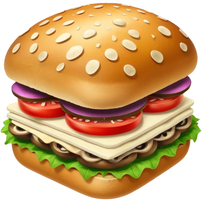 mushroom sandwich emoji