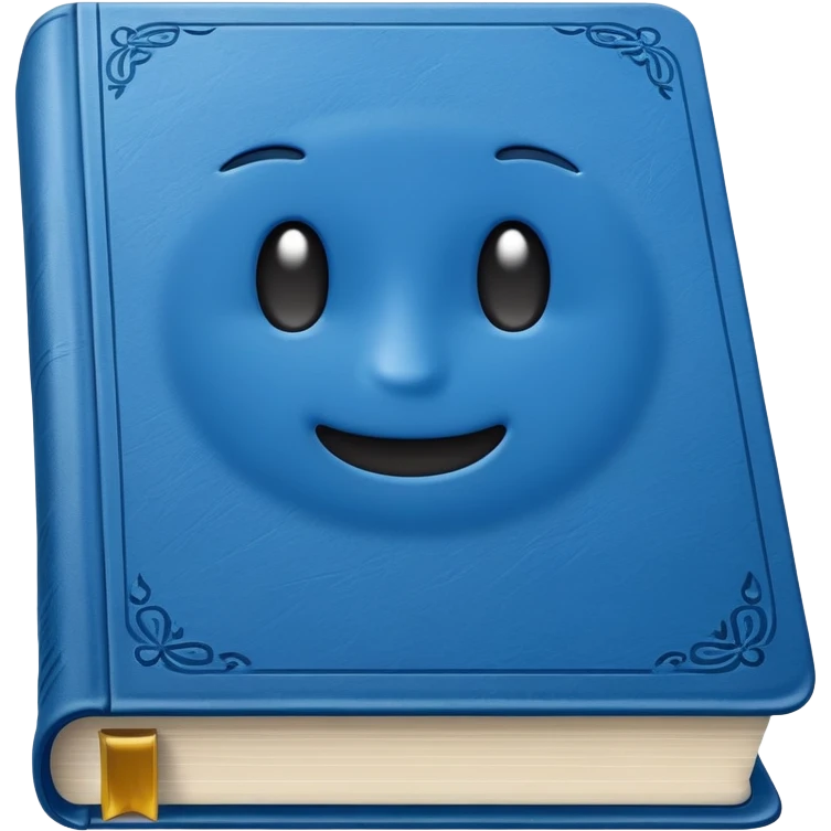 blue book emoji