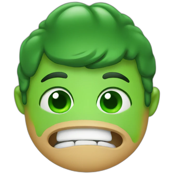 Booger emoji