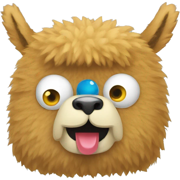 Alpaca pac man emoji