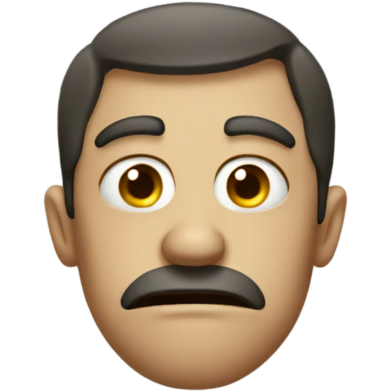 disgusted face emoji