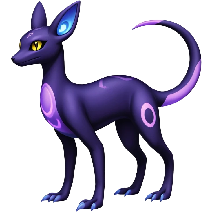 Salazzle-Umbreon-Fakémon-hybrid-creature (full body)  emoji