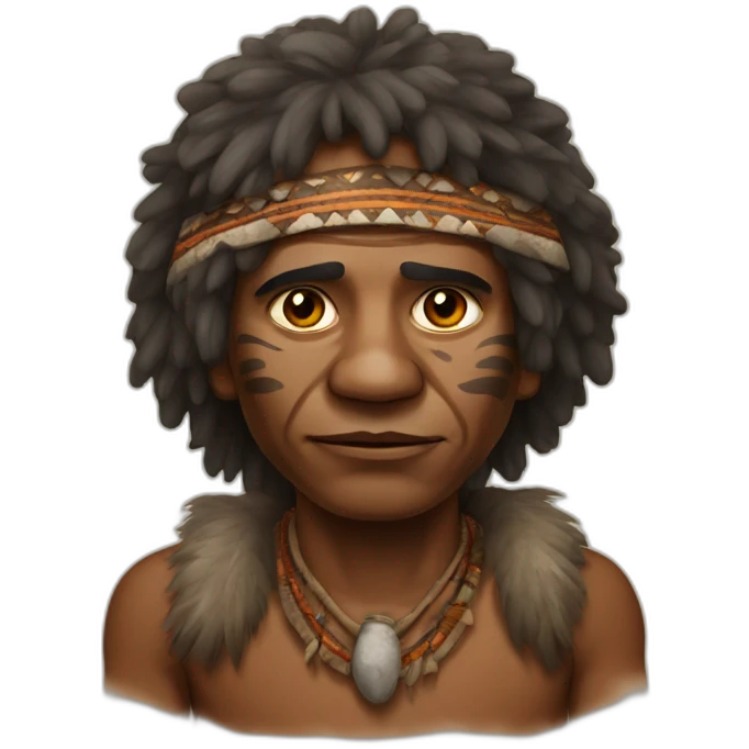 Aborigine real emoji