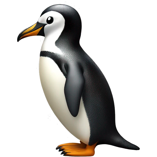 Lovely penguen emoji