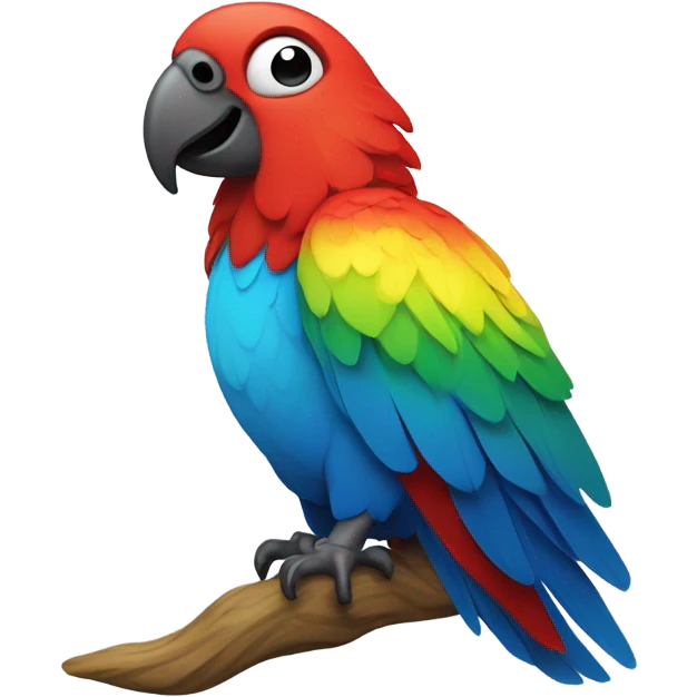 A parrot emoji