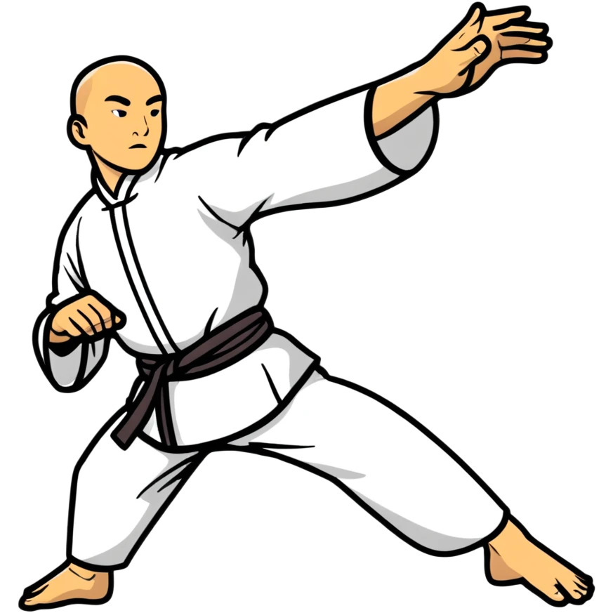 kung fu hero emoji
