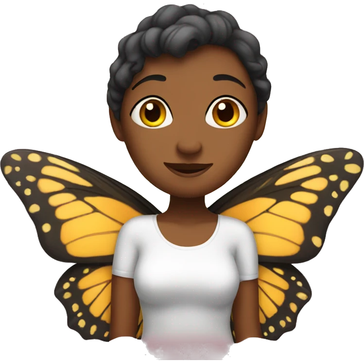 Lady butterfly  emoji