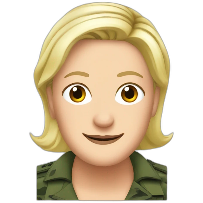 Marine le Pen emoji
