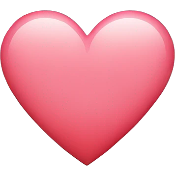 Heart with fade emoji