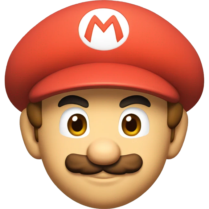 Mario qui joue à la play  emoji