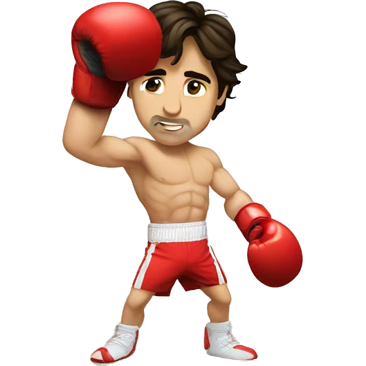 Justin Trudeau boxing emoji