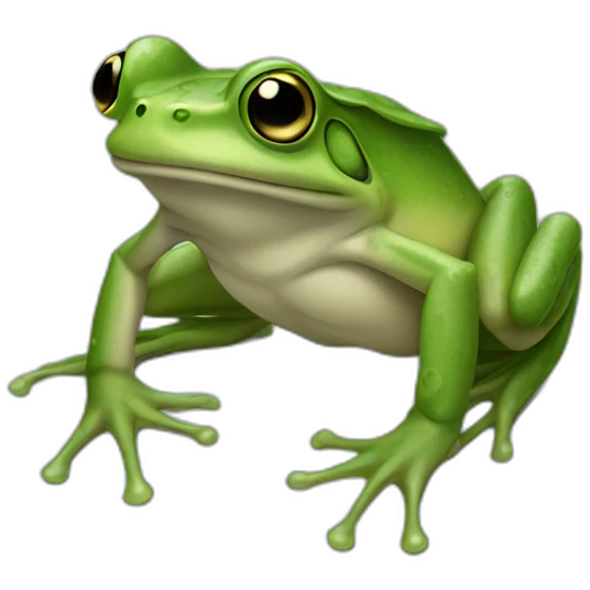 grenouille tête de mort  emoji