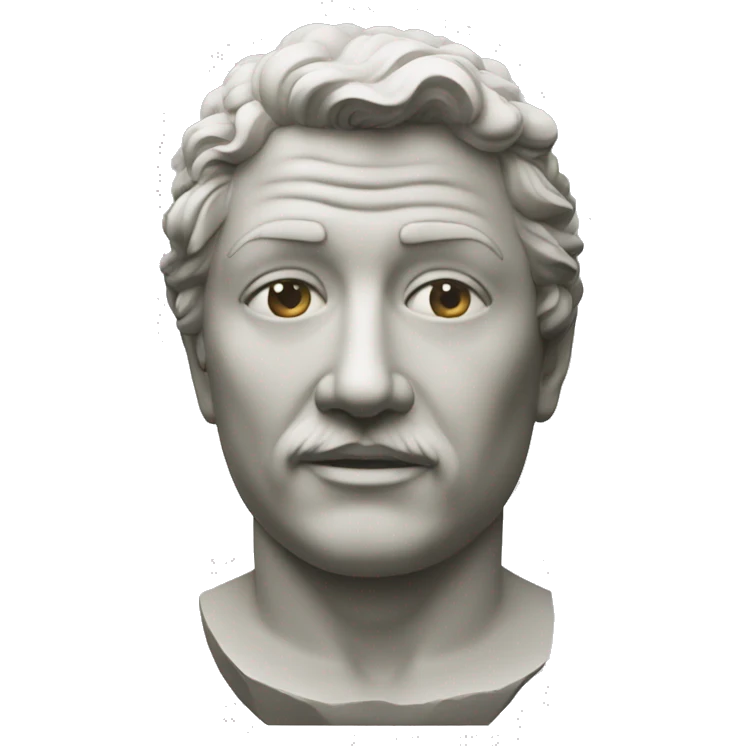Estatua estoica emoji