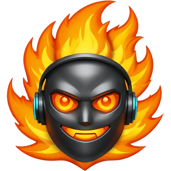 cyberpunk fire emoji
