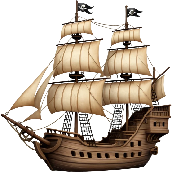 pirate ship emoji