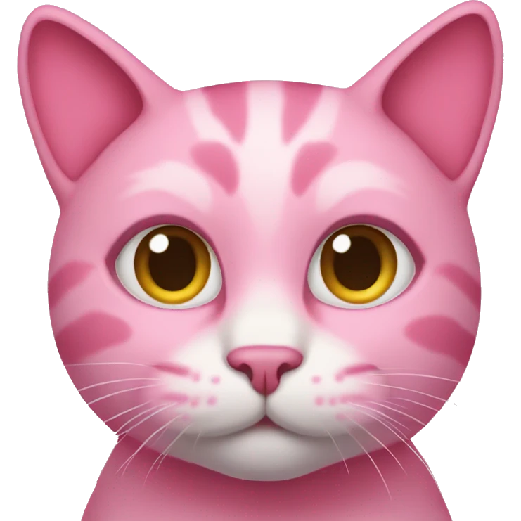 pink cat emoji