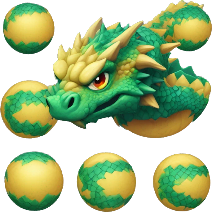 Dragón ball esfera del dragon emoji