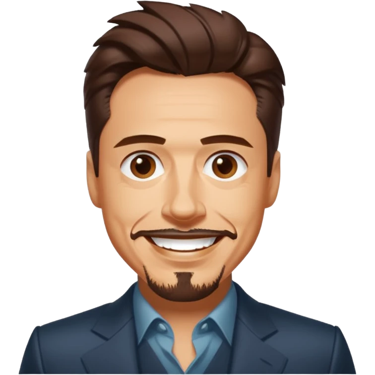 happy tony stark emoji