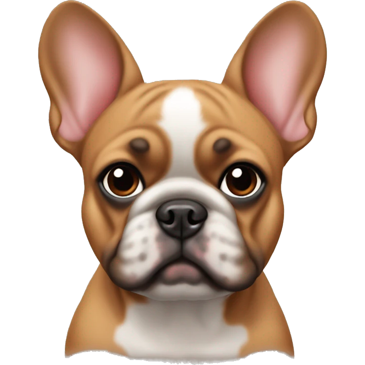 Red fawn frenchie emoji